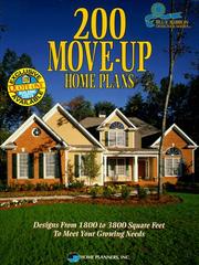 Cover of: 200 move-up home plans