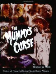 Cover of: The mummy's curse: (including the original shooting script)