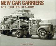 Cover of: New Car Carriers, 1910-1998 Photo Album