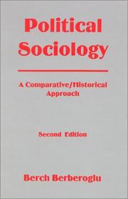 Cover of: Political Sociology
