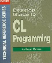 Cover of: Desktop guide to CL programming