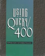 Cover of: Using Query/400
