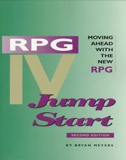 Cover of: RPG IV jump start by Bryan Meyers