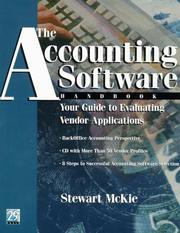 Cover of: The accounting software handbook: your guide to evaluating vendor applications