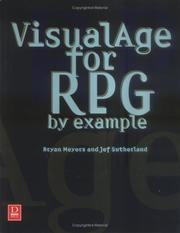 Cover of: VisualAge for RPG by example