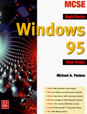 Cover of: Windows 95 rapid review study guide