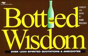 Cover of: Bottled wisdom | 