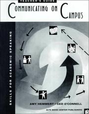 Front cover of Communicating on Campus by Amy Hemmert