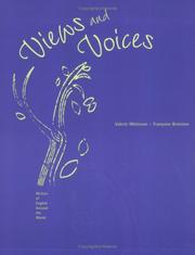 Cover of: Views and voices by Valerie Lily Whiteson