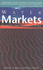 Water markets by Terry Lee Anderson