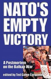 Cover of: NATO's empty victory by edited by Ted Galen Carpenter.