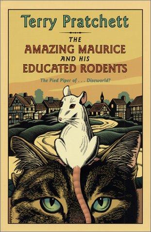 The book cover for The Amazing Maurice and His Educated Rodents