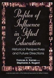 Cover of: Profiles of Influence in Gifted Education