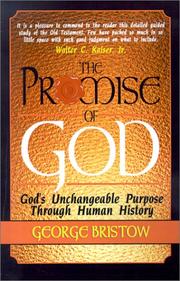 Cover of: The Promise of God by George Bristow