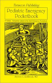 Cover of: Pediatric Emergency Pocketbook by Steven G. Rothrock