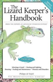 Cover of: Lizard Keeper's Handbook (Advanced Vivarium Systems)