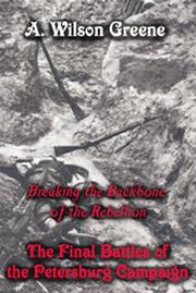 Cover of: Breaking the Backbone of the Rebellion