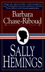 Sally Hemings by Barbara Chase-Riboud