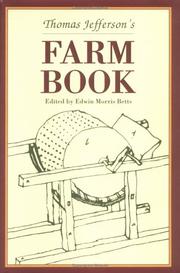 Cover of: Thomas Jefferson's Farm Book