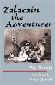 Zalacaín the adventurer by Pío Baroja
