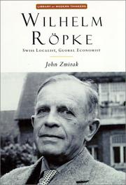 Wilhelm Ropke by John Zmirak