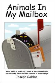 Cover of: Animals in my mailbox by Joseph Golden