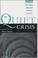 Cover of: The quiet crisis