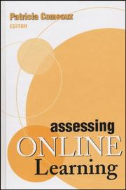 Cover of: Assessing Online Learning (JB - Anker Series)