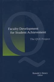 Faculty development for student achievement by Ronald J. Henry