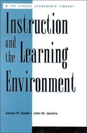Cover of: Instruction and the learning environment