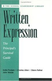 Cover of: Written expression: the principal's survival guide
