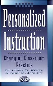 Cover of: Personalized Instruction by James W. Keefe