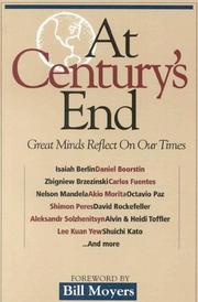 Cover of: At Century's End: Great Minds Reflect on Our Times