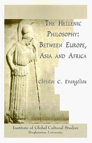 The Hellenic Philosophy by Christos Evangeliou