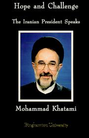 Cover of: Hope and Challenge by Mohammad Khatami, Murhammad Kheatamei
