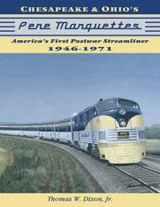 Cover of: Chesapeake & Ohio's Pere Marquettes: America's First Post-War Streamliners