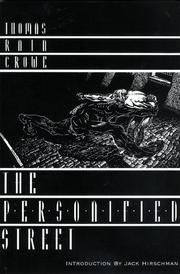 Cover of: The personified street by Thomas Rain Crowe