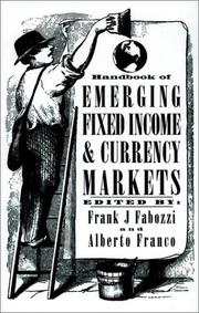 Cover of: Handbook of Emerging Fixed Income and Currency Markets (Frank J. Fabozzi Series)