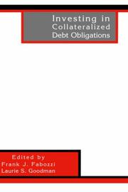 Cover of: Investing in Collateralized Debt Obligations