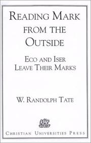 Reading Mark from the outside by W. Randolph Tate