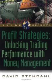 Cover of: Profit Strategies | David C. Stendahl