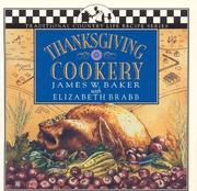 Cover of: Thanksgiving Cookery (Traditional Country Life Recipe) by Elizabeth Brabb