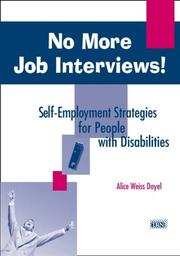 Cover of: No More Job Interviews!