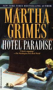 Cover of: Hotel Paradise (Emma Graham Mysteries) by Martha Grimes