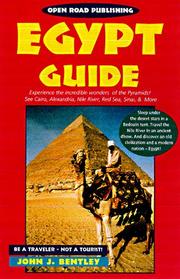 Cover of: Egypt Guide (Open Road Travel Guides Egypt Guide)