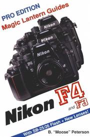 Cover of: Nikon F4, F3