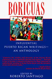 Cover of: Boricuas: Influential Puerto Rican Writings - An Anthology