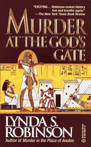 Cover of: Murder at the God's Gate (Lord Meren Mysteries)