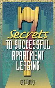 The 7 Secrets to Successful Apartment Leasing by Eric Cumley