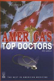 Cover of: America's Top Doctors, 5th Edition